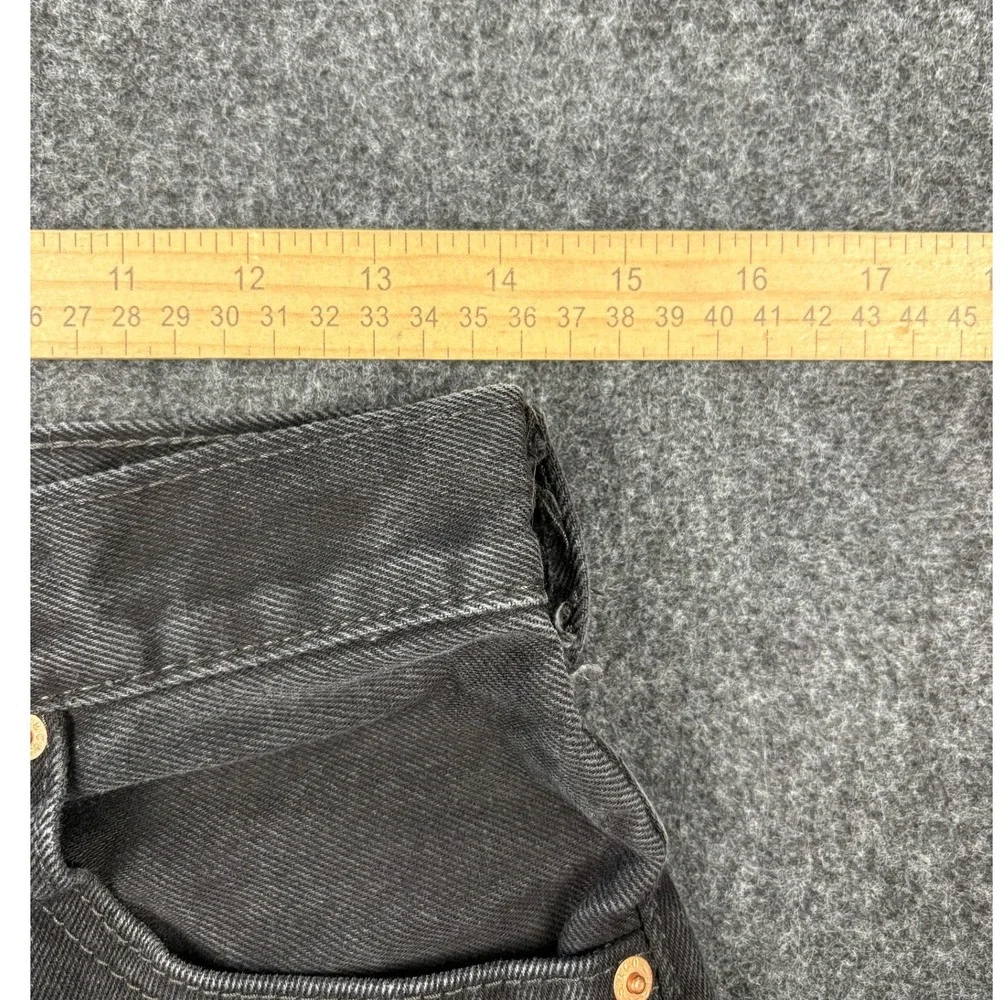 Levis 517 Bootcut Jeans Mens 29x34 Faded Black Denim (28x33) Slim Western